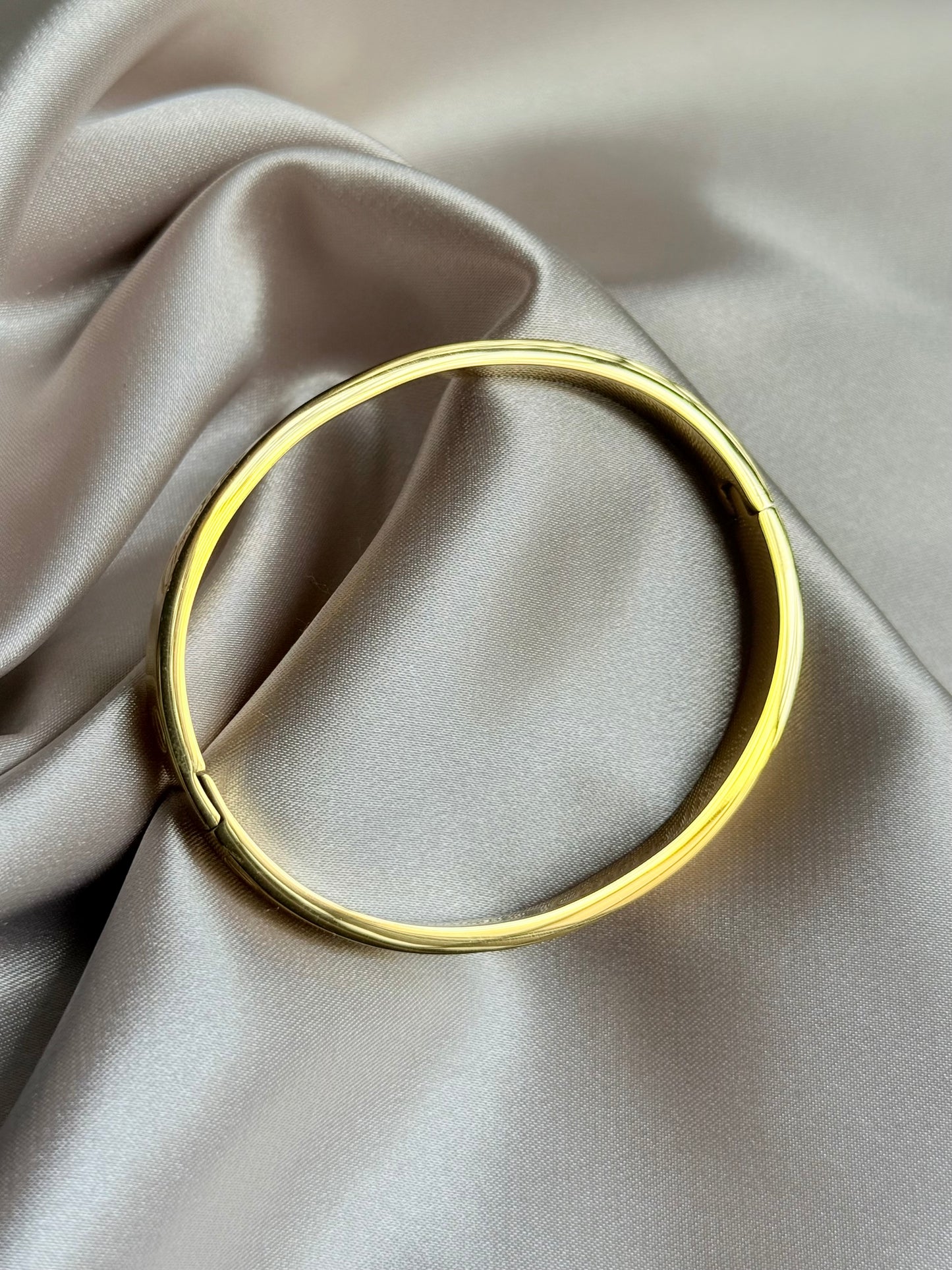 Cartier Gold Color Zircon And Cross Nut Nail Bracelet & Bangle