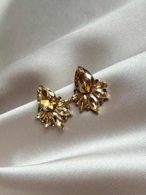 Veyofun Classic Crystal Party Stud Earrings