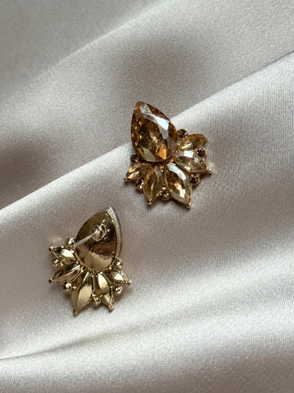 Veyofun Classic Crystal Party Stud Earrings