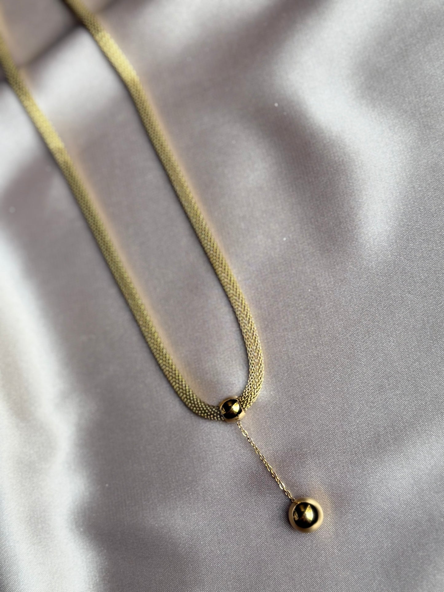 Stainless Ball Chain Necklace