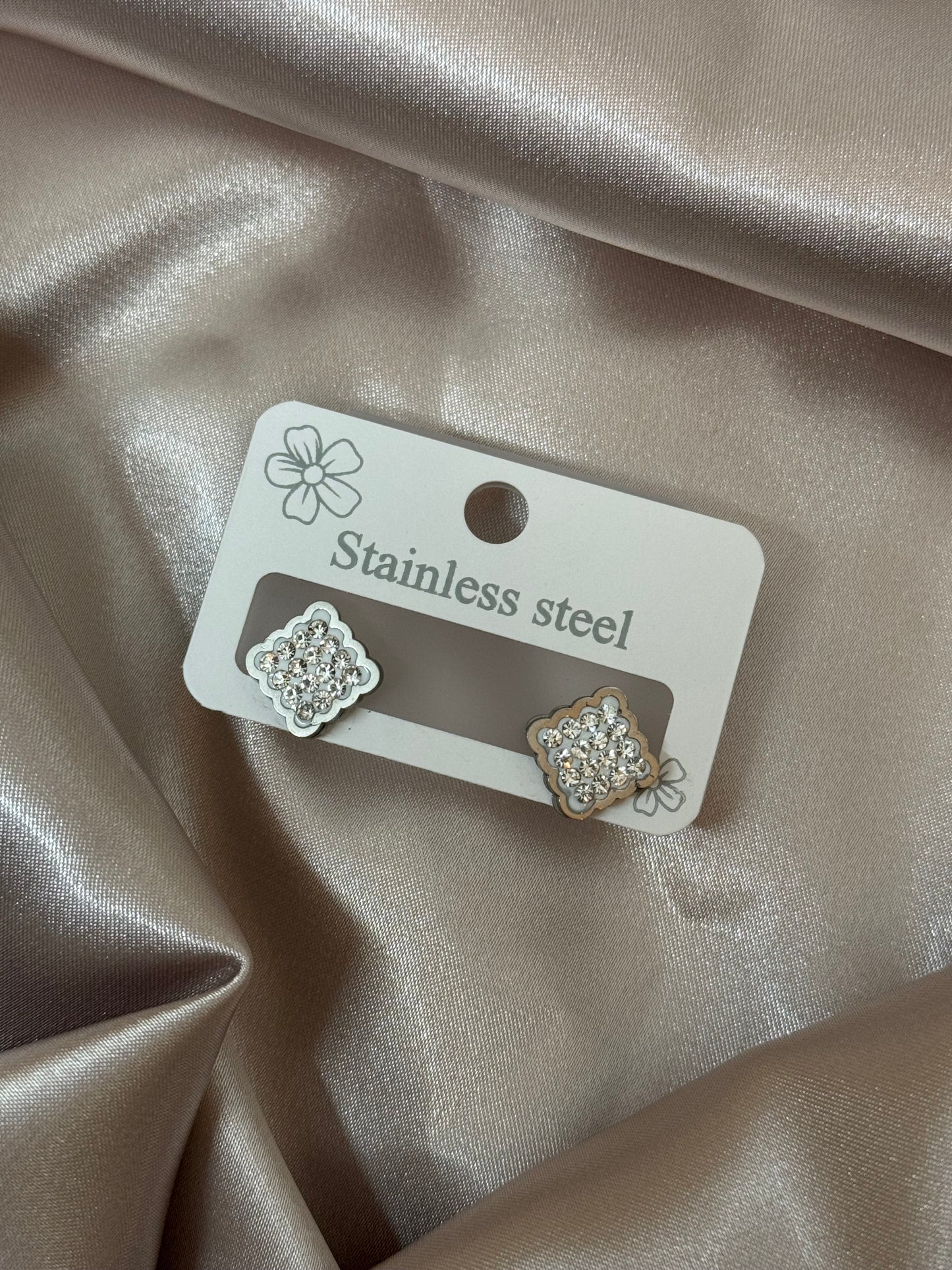 Silver Zirconia Stud