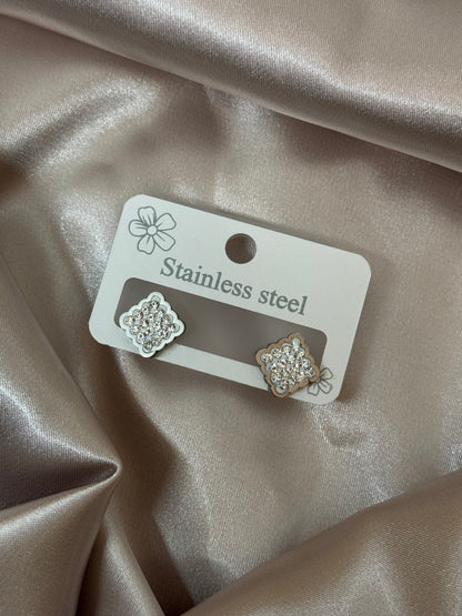 Silver Zirconia Stud
